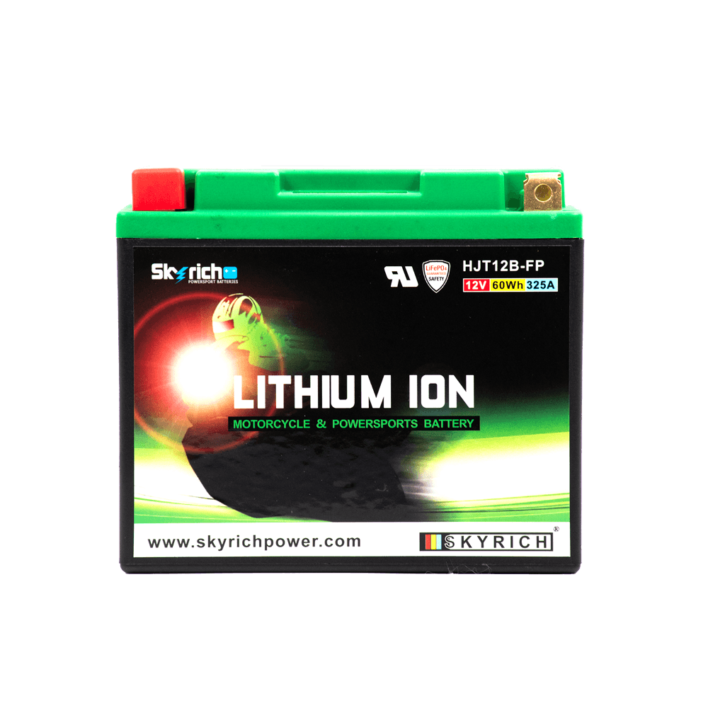 HJT12B-FP SKYRICH แบตเตอรี่ LITHIUM ION รุ่น HJT12B-FP ใช้สำหรับ Ducati Monster M795 M796 Scrambler Diavel Multistrada Hyperstrada, ZX-10R '04-'10