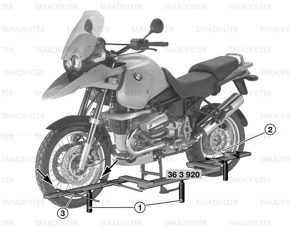 ตารางค่ามาตรฐาน BMW R1150 GS