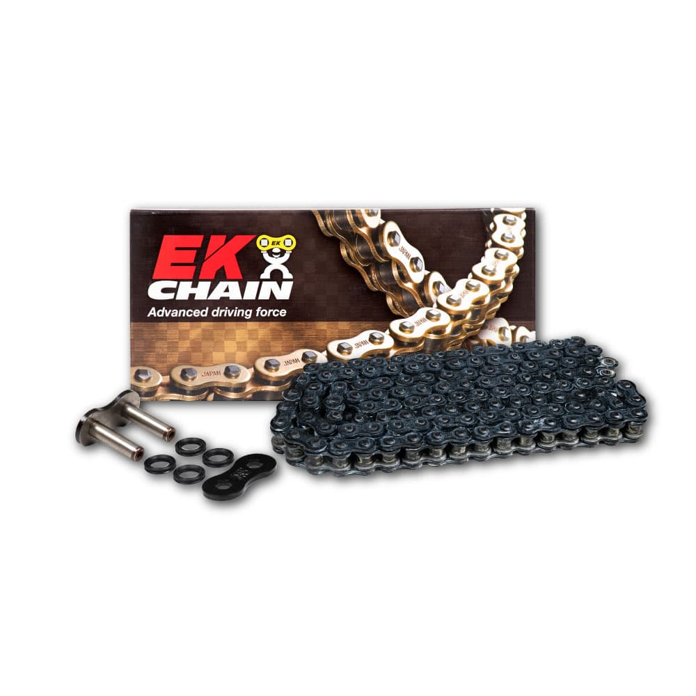 530-120 SRX2 Black Black โซ่ EK