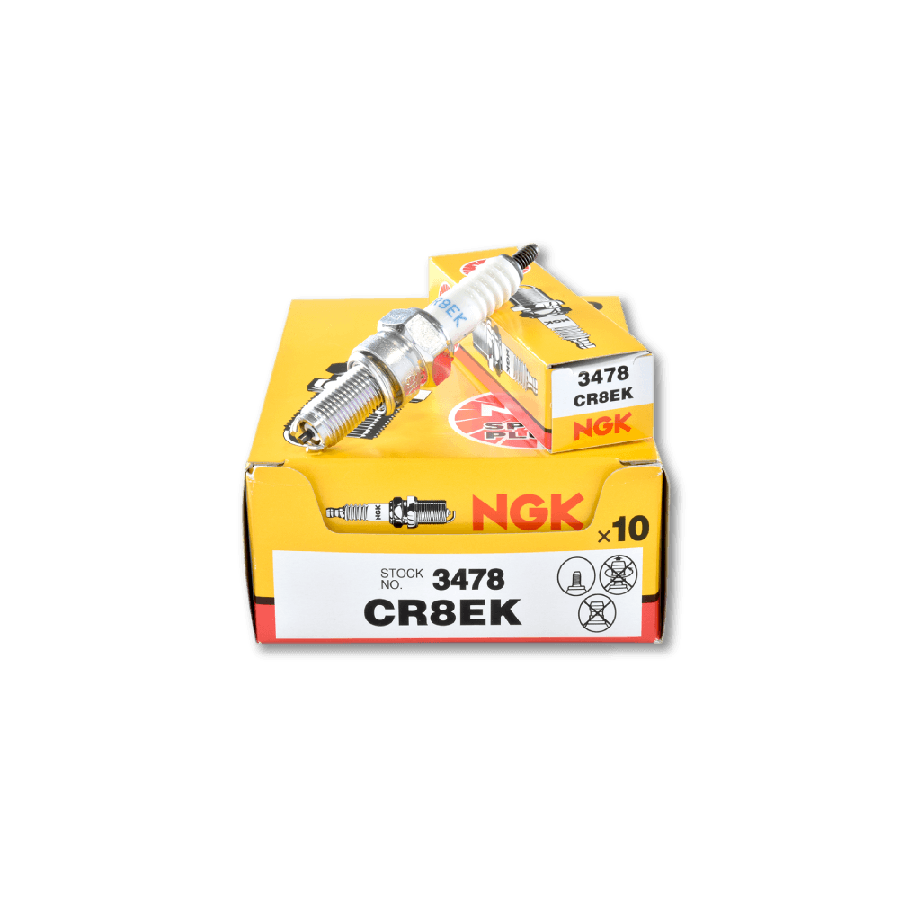 CR8EK หัวเทียนมอเตอร์ไซค์ NGK