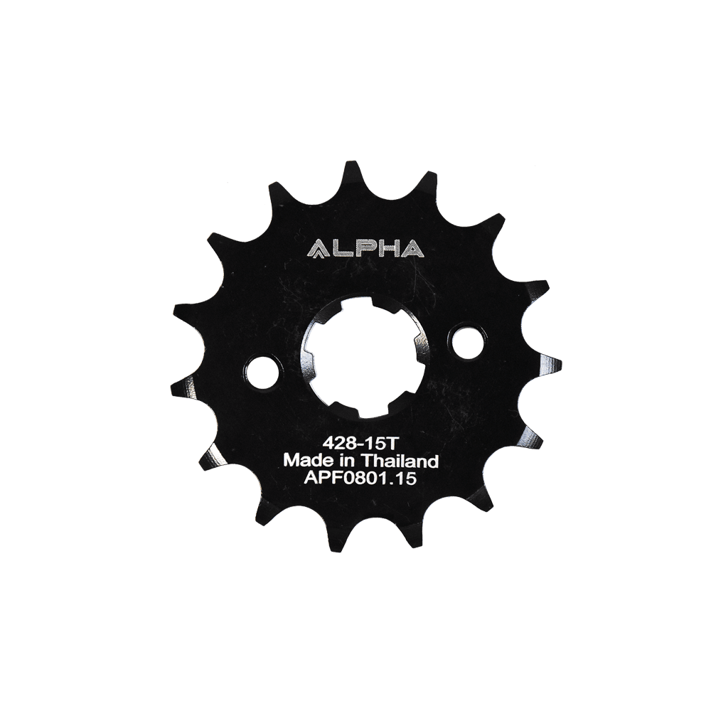APF0801.15 APF0801.15 สเตอร์หน้า ALPHA 15 ฟัน เบอร์โซ่ 428