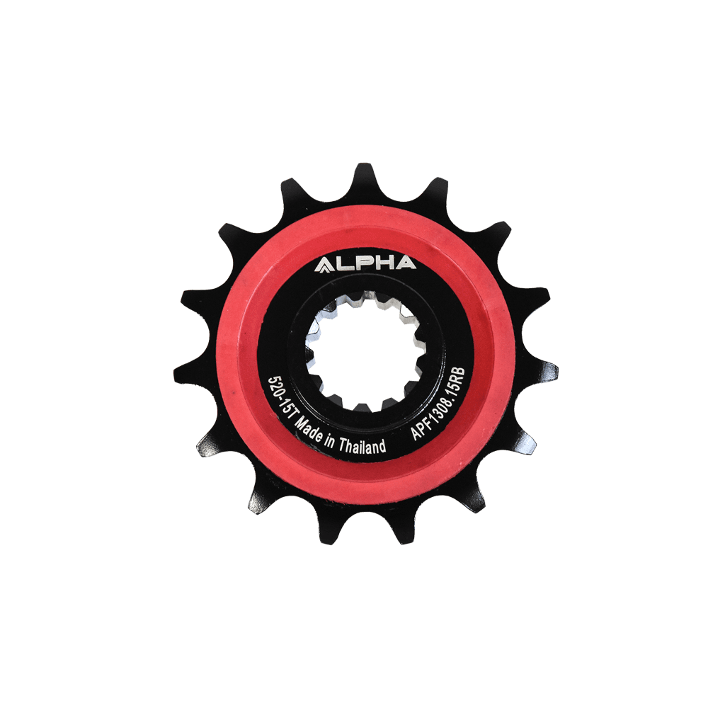 APF1308.15RB APF1308.15RB สเตอร์หน้า ALPHA 15 ฟัน เบอร์โซ่ 520