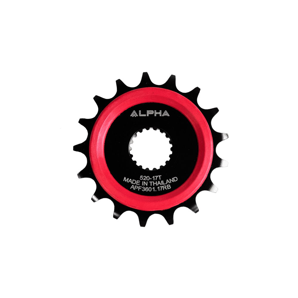 APF3601.17RB APF3601.17RB สเตอร์หน้า ALPHA 17 ฟัน เบอร์โซ่ 520