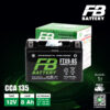 FB แบตเตอรี่ High Performance Maintenance Free แบตแห้ง FTX9-BS 12V 8Ah ใช้สำหรับ Z250 Z300 Ninja300 Ninja250 TNT300 Z800 Duke200