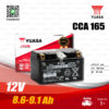 YUASA แบตเตอรี่ High Performance Maintenance Free YTZ10 12V 8.6-9.1Ah ใช้สำหรับ CB500X, CBR500R, CB650F, CBR1000, Forza350 , MT-07, MT-09