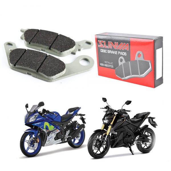 ผ้าเบรคหน้า SUNWA ใช้สำหรับ Yamaha YZF-R15, MSlaz, Exciter, Nmax