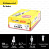 หัวเทียน NGK CR8EK ขั้ว Nickel Multigrounded ใช้สำหรับ New Vespa , CBR150, Ninja250, Ninja300, YZF-R3, Gladius, V-storm , TNT300 (1 หัว) – Made in Japan