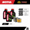 FULL RAZER ชุดถ่ายน้ำมันเครื่องกึ่งสังเคราะห์ MOTUL 5100 4T [ 10w-40 ] ใช้สำหรับ มอเตอร์ไซค์ YAMAHA SR-400