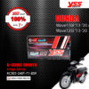 YSS โช๊คแก๊ส G-SERIES Smooth ใช้อัพเกรดสำหรับ Honda Wave 110i / Wave 125i ปี 2013-2020 【 RC302-340T-71-859 】 [ โช๊ค YSS แท้ 100% พร้อมประกันศูนย์ 1 ปี ]