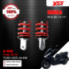 YSS โช๊คแก๊ส G-PLUS ใช้อัพเกรดสำหรับ PCX 150 ตัวปี 2014-2017【 TC302-335TL-04-858 】 โช๊คคู่หลัง สปริงสีแดง กระบอกดำ [ โช๊ค YSS แท้ 100% พร้อมประกันศูนย์ 1 ปี ]