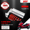 YSS โช๊คแก๊ส G-SPORT OFFSET ใช้อัพเกรดสำหรับ Honda Forza300 ปี 2013【 TG302-400TRL03O-859 】โช๊คคู่หลังสำหรับสกู๊ตเตอร์ [ โช๊ค YSS แท้ ประกันโรงงาน 1 ปี ]