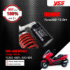 YSS โช๊คแก๊ส G-Series ใช้อัพเกรดสำหรับ Honda Forza300 ปีเก่า【TC302-400TL-03O-858】 โช๊คหลังสำหรับสกู๊ตเตอร์ สปริงแดงกระบอกดำ [ โช๊ค YSS แท้ ประกันโรงงาน 1 ปี ]