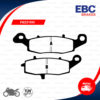 EBC ผ้าเบรกหน้า ด้านขวา รุ่น Sintered HH ใช้สำหรับรถ Er-6n [F, Right] , Er-6f [F, Right], Versys650 ปีเก่า [F, Right], DL650 V-strom [F, Right] / W650 [F] / W800 [F] [ FA231HH ]