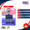 EBC ผ้าเบรกหน้ารุ่น Organic ใช้สำหรับรถ MT-07 [F] , MT-09 [F] , TMAX [F] , XJR1300 [F] [ FA252 ]