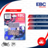 EBC ผ้าเบรกหน้า รุ่น Sintered HH ใช้สำหรับรถ Z1000 [F] , ZX-10R '08-'15 [F] , Ninja H2 [F] , DL1000 V-strom [F] [ FA379HH ]