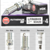 NGK หัวเทียน Ruthenium HX ขั้ว Ruthenium LFR6BHX ( อัพเกรด LFR6AIX / LFR6B )- Made in Japan