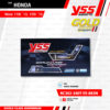 YSS โช๊คแก๊ส Gold Edition โฉมใหม่ล่าสุด ใช้อัพเกรดสำหรับ Wave110i , Wave125i【 RC302-340T-55-883N 】 โช๊คคู่หลังสำหรับมอเตอร์ไซค์ สปริงดำ/กระบอกทอง [ โช๊ค YSS แท้ 100% พร้อมประกันศูนย์ 6 เดือน ]