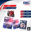 EBC ชุดผ้าเบรคหน้า-หลัง ใช้สำหรับรถ Ducati รุ่น Panigale V4 / Panigale 1199 [ FA447HH-FA447HH-SFA266HH ]