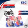 EBC ชุดผ้าเบรคหน้า-หลัง ใช้สำหรับรถ CMX300 Rebel / Rebel 500 / CB500X / CB500F / CBR500R [ FA142HH-FA496 ]