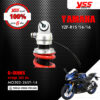 YSS โช๊คแก๊ส G-Series ใช้อัพเกรดสำหรับ Yamaha YZF-R15 ปี 2014-2016 【 MO302-265T-14 】 โช๊คเดี่ยวหลัง สปริงแดง/กระบอกดำ [ โช๊ค YSS แท้ 100% พร้อมประกันศูนย์ 6 เดือน ]