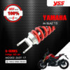 YSS โช๊คแก๊ส G-Series ใช้อัพเกรดสำหรับ Yamaha M-Slaz 【 MO302-265T-17 】 โช๊คเดี่ยวหลัง สปริงแดง/กระบอกดำ [ โช๊ค YSS แท้ 100% พร้อมประกันศูนย์ 6 เดือน ]