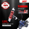 YSS โช๊คแก๊ส G-Series ใช้อัพเกรดสำหรับ Yamaha YZF-R15 ปีใหม่ 2017 ขึ้นไป 【 MO302-265T-19-858 】 โช๊คเดี่ยวหลัง สปริงแดง/กระบอกเงิน [ โช๊ค YSS แท้ 100% พร้อมประกันศูนย์ 6 เดือน ]