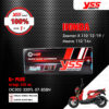 YSS โช๊คแก๊ส G-PLUS โช๊คแก๊สอัพเกรดสำหรับ Zoomer-X【 OC302-320TL-07-858N 】 โช๊คเดี่ยวหลังสปริงแดง/กระบอกดำ [ โช๊ค YSS แท้ 100% พร้อมประกันศูนย์ 1 ปี ]