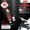 YSS โช๊คแก๊ส G-TOP อัพเกรดสำหรับ Kawasaki KSR 110 ปี 2005 ขึ้นไป【 MX362-240TRC-01-858 】 โช๊คเดี่ยวหลัง สปริงแดง/กระบอกดำ [ โช๊ค YSS แท้ 100% พร้อมประกันศูนย์ 2 ปี ]