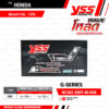 YSS โช๊คแก๊ส G-SERIES ใช้อัพเกรดสำหรับ Honda Wave110i / Wave125i【 RC302-300T-40-858 】 [ โหลด 1 นิ้ว ] โช๊คคู่หลังสปริงแดง/กระบอกดำ [ โช๊ค YSS แท้ 100% พร้อมประกันศูนย์ 6 เดือน ]