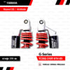 YSS โช๊คแก๊ส G-Series ใช้อัพเกรดสำหรับ Yamaha Nouvo 135 / Elegance , Honda Airblade【 TC302-310T-01V-85】สปริงแดงกระบอกดำ