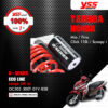 YSS โช๊คแก๊ส G-SERIES ใช้อัพเกรดสำหรับ Mio / Fino / Click110i / Scoopy ก่อนปี 2017【 OC302-300T-01V-858 】สปริงแดง/กระบอกดำ [ โช๊คมอเตอร์ไซค์ YSS แท้ ประกันโรงงาน 1 ปี ]