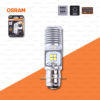 OSRAM หลอดไฟหน้ามอเตอร์ไซค์ LED รุ่น T19 สี COOL WHITE / 6,000 KELVIN [ 12V / 5-6W ]