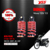 YSS โช๊คแก๊ส DTG PLUS ใช้อัพเกรดสำหรับมอเตอร์ไซค์ HONDA Wave 125i ปี 2013 【 RB220-300T-40-35P 】 โช๊คคู่หลัง สปริงแดง/แกนทอง [ โช๊ค YSS แท้ ประกันโรงงาน 6 เดือน ]