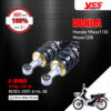 YSS โช๊คแก๊ส E-SERIES ใช้อัพเกรดสำหรับ HONDA Wave110i / Wave125i ปี 2013-2020 【 RE302-320T-61AL-38 】โช๊คคู่หลัง สปริงดำ [ โช๊ค YSS แท้ ประกันโรงงาน 1 ปี ]