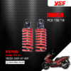 YSS โช๊คแก๊ส DTG PLUS ใช้อัพเกรดสำหรับมอเตอร์ไซค์ HONDA PCX150 ปี 2018 【 TB220-350T-07-85P 】 โช๊คคู่หลัง สปริงแดง [ โช๊ค YSS แท้ ประกันโรงงาน 6 เดือน ]