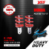 YSS โช๊คแก๊ส Heavy Duty for G-Plus ใช้อัพเกรดสำหรับ Honda PCX150 ปี 2014-2017【 TC302-310T-22-858 】 โช๊คคู่หลัง สปริงแดง / กระบอกดำ [ โช๊ค YSS แท้ ประกันโรงงาน 6 เดือน ]