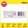 หัวเทียน NGK BR9ECS ขั้ว Nickel ใช้สำหรับมอเตอร์ไซค์ 2 จังหวะ KR150K, NSR150SP, Phantom150 (รุ่นตูดถอดไม่ได้) - Made in Japan