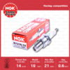 หัวเทียน NGK R7376-10 รุ่น Racing Competition ใช้แทน BR10EIX / BR10ES