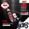 YSS โช๊คแก๊ส G-SERIES ใช้อัพเกรดสำหรับ HONDA CBR125 / CBR150R ปี 2002-2018【 MO302-265T-10-5 】 โช๊คเดี่ยวหลัง สปริงแดง [ โช๊ค YSS แท้ ประกันโรงงาน 1 ปี ]