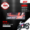 YSS โช๊คแก๊ส G-SERIES ใช้อัพเกรดสำหรับ HONDA CBR125 / CBR150R ปี 2002-2018【 MO302-265T-10-5 】 โช๊คเดี่ยวหลัง สปริงแดง [ โช๊ค YSS แท้ ประกันโรงงาน 1 ปี ]