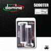 DOMINO MANOPOLE GRIP ปลอกแฮนด์ รุ่น Racing Classic Black สีดำล้วน ใช้สำหรับรถมอเตอร์ไซค์ [ 1 คู่ ]