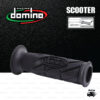 DOMINO MANOPOLE GRIP ปลอกแฮนด์ รุ่น Racing Classic Black สีดำล้วน ใช้สำหรับรถมอเตอร์ไซค์ [ 1 คู่ ]