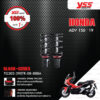 YSS โช๊คแก๊ส G-SPORT BLACK SERIES ใช้อัพเกรดสำหรับ HONDA ADV150 ปี 2019 【 TG302-390TR-08-888 】 โช๊คคู่หลัง สปริงดำ/กระบอกดำ [ โช๊ค YSS แท้ ประกันโรงงาน 1 ปี ]