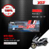 YSS โช๊คแก๊ส DTG PLUS ใช้อัพเกรดสำหรับ HONDA PCX125 / PCX150 ปี 2014-2017 【 TB220-315T-07-68P 】 โช๊คคู่หลัง สปริงดำ/แกนน้ำเงิน [ โช๊ค YSS แท้ ประกันโรงงาน 6 เดือน ]