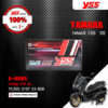 YSS โช๊คแก๊ส G-SERIES ใช้อัพเกรดสำหรับ YAMAHA NMAX 155 ปี 2020 【 TC302-310T-23-858 】 โช๊คคู่หลัง สปริงแดง/กระบอกดำ [ โช๊ค YSS แท้ ประกันโรงงาน 1 ปี ]