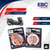 EBC ชุดผ้าเบรคหน้า-หลัง ใช้สำหรับรถ Honda รุ่น Forza300 ปีเก่า Old model [ SFA388HH - SFA415HH ]