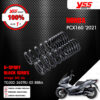 YSS โช๊คแก๊ส G-SPORT BLACK SERIES ใช้อัพเกรดสำหรับ HONDA PCX160 ปี 2021 พร้อมสปริง Heavy Duty 【 TG302-365TRJ-02-888A 】 โช๊คคู่ สปริงดำ [ โช๊ค YSS แท้ ประกันโรงงาน 6 เดือน ]