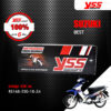 YSS โช๊คเดิม ใช้สำหรับมอเตอร์ไซค์ SUZUKI BEST【 RS168-330-18-Z4 】 โช๊คคู่หลัง สีเหลือง [ โช๊ค YSS แท้ ประกันโรงงาน 6 เดือน ]