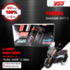 YSS โช๊คแก๊ส G-SPORT BLACK SERIES ใช้อัพเกรดสำหรับ YAMAHA XMAX300 ปี 2017 ขึ้นไป พร้อมสปริง Heavy Duty 【 TG302-305TR-12-888A 】 สปริงดำ [ โช๊ค YSS แท้ ประกันโรงงาน 6 เดือน ]