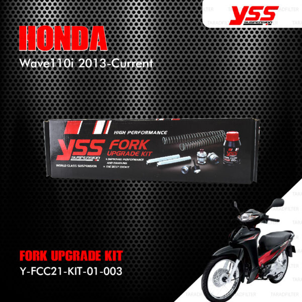 YSS ชุดโช๊คหน้า FORK UPGRADE KIT อัพเกรด Honda Wave110i ปี 2013-2020 【 Y-FCC21-KIT-01-003 】